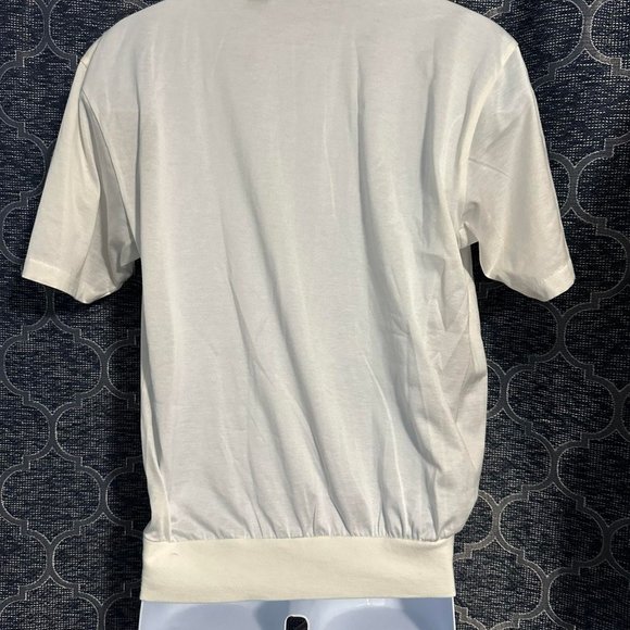 Alan Stuart men's medium 70's vintage short sleeve banded waist shirt - Picture 2 of 4